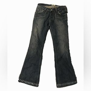 antik denim, low waisted